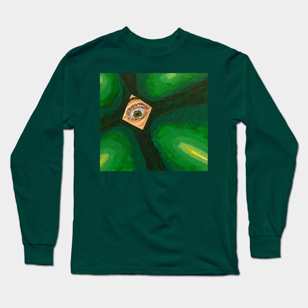 Diamond Eye Long Sleeve T-Shirt by JKP2 Art